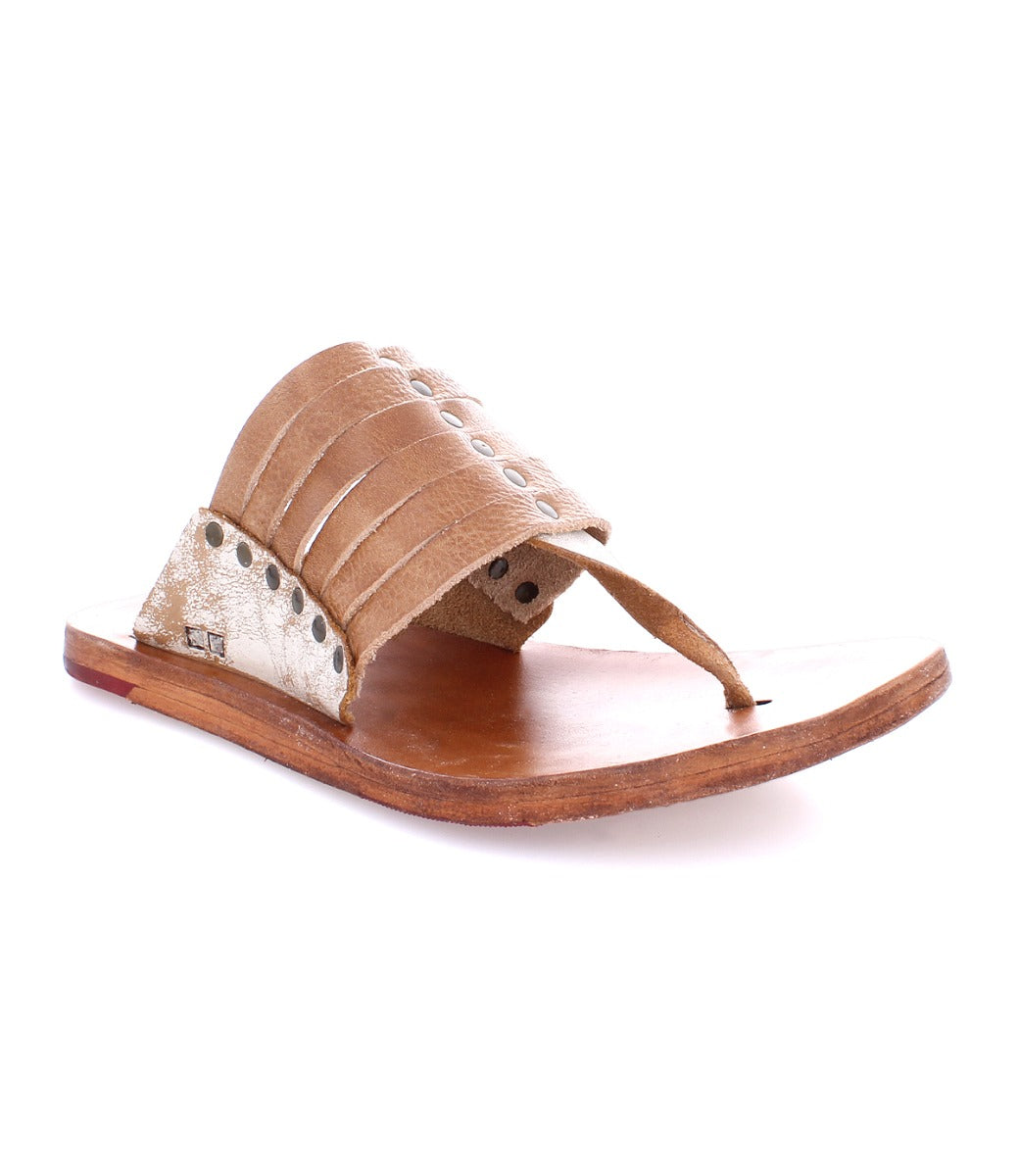 A women's Nemesis sandal with studded details by Bed Stu.