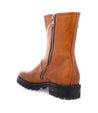 A durable Bed Stu Italian leather boot with a convenient side zipper named Ploy.