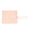 A Prepped by Bed Stu pink leather pouch with a zipper on it.