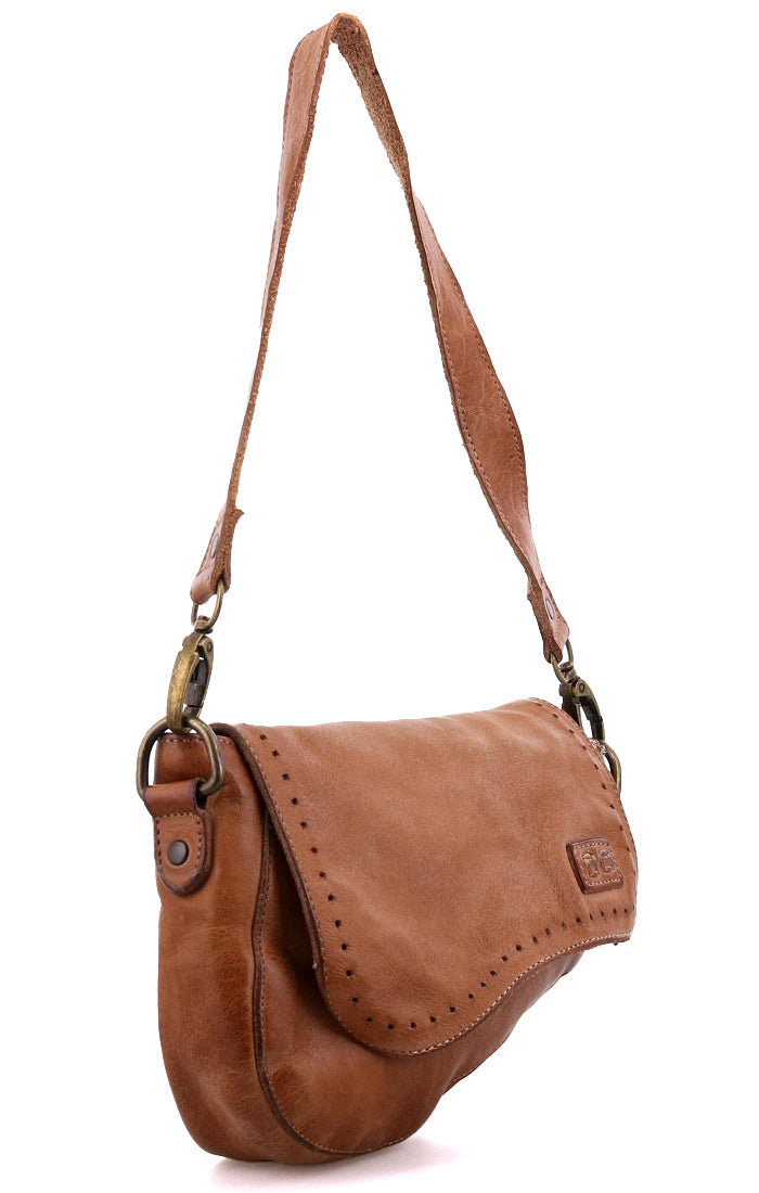 A Priscilla leather shoulder bag with an adjustable strap from Bed Stu.