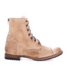 A Protege men's tan boot with a leather sole from Bed Stu.