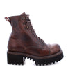 A Prudence Hi combat boot with a black outsole by Bed Stu.