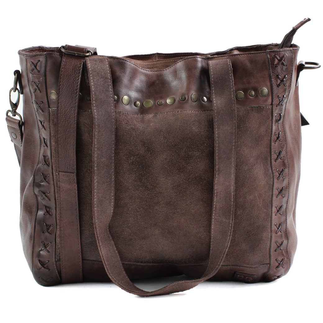 A Bed Stu Renata LTC tote bag with studded details.