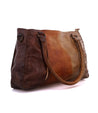 A brown and tan Rockababy handbag by Bed Stu.
