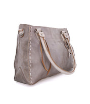A Rockababy grey leather handbag by Bed Stu.