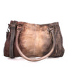 A Rockababy brown leather handbag with a handle from Bed Stu.