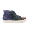 A pair of Rossela sneakers with a colorful design from the brand Bed Stu.