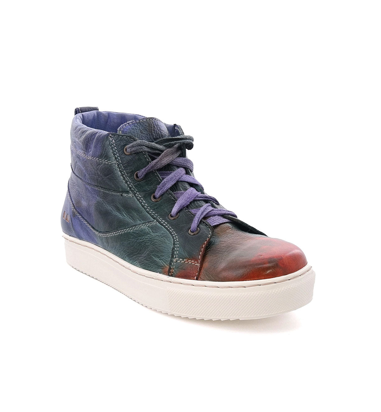 A women's Bed Stu Rossela high top sneaker.