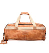 A Ruslan leather duffel bag by Bed Stu.