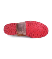 Sole of women's Bed Stu Sally wingtip lace up boot.