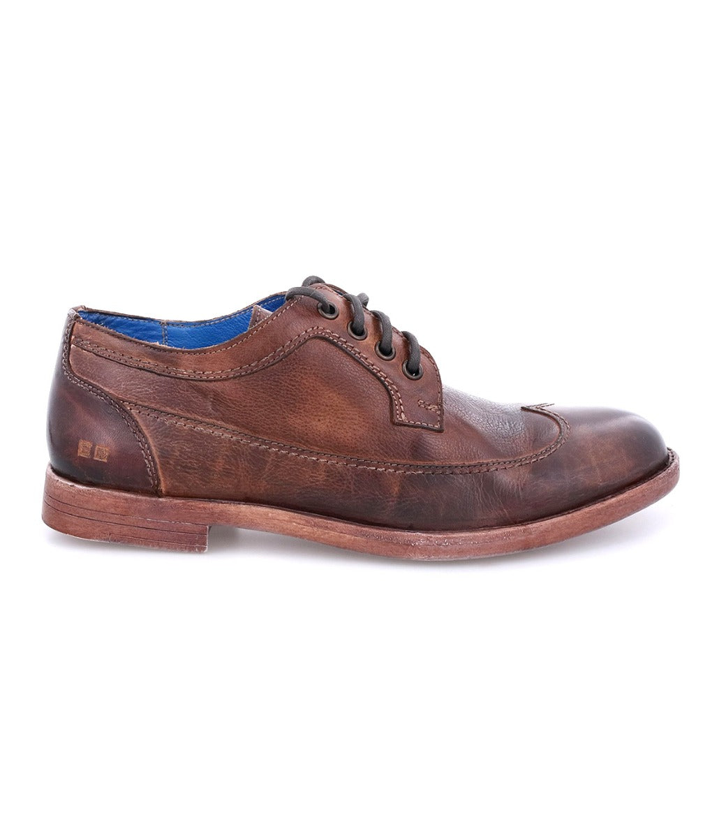 A men's brown lace up Sandro oxford shoe by Bed Stu.