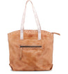 A Skye II tan leather tote bag by Bed Stu.