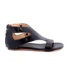 A women's black leather Soto sandal with two buckles by Bed Stu.