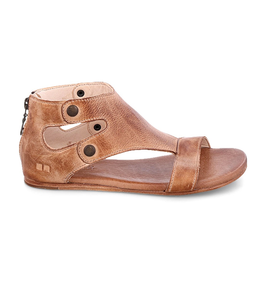 A women&#39;s Bed Stu Soto sandal in tan rustic.