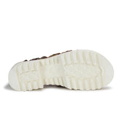 A pair of Pacifica shoes with white soles on a white background from the brand Bed Stu.