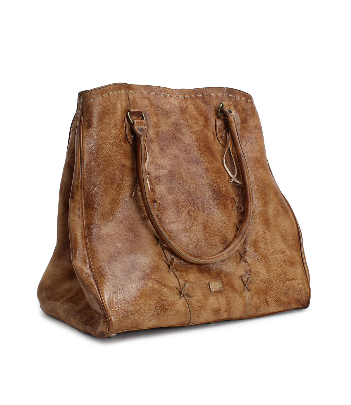 A Bed Stu Rebekah brown leather tote bag.