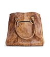 A Rebekah tan leather tote bag by Bed Stu.