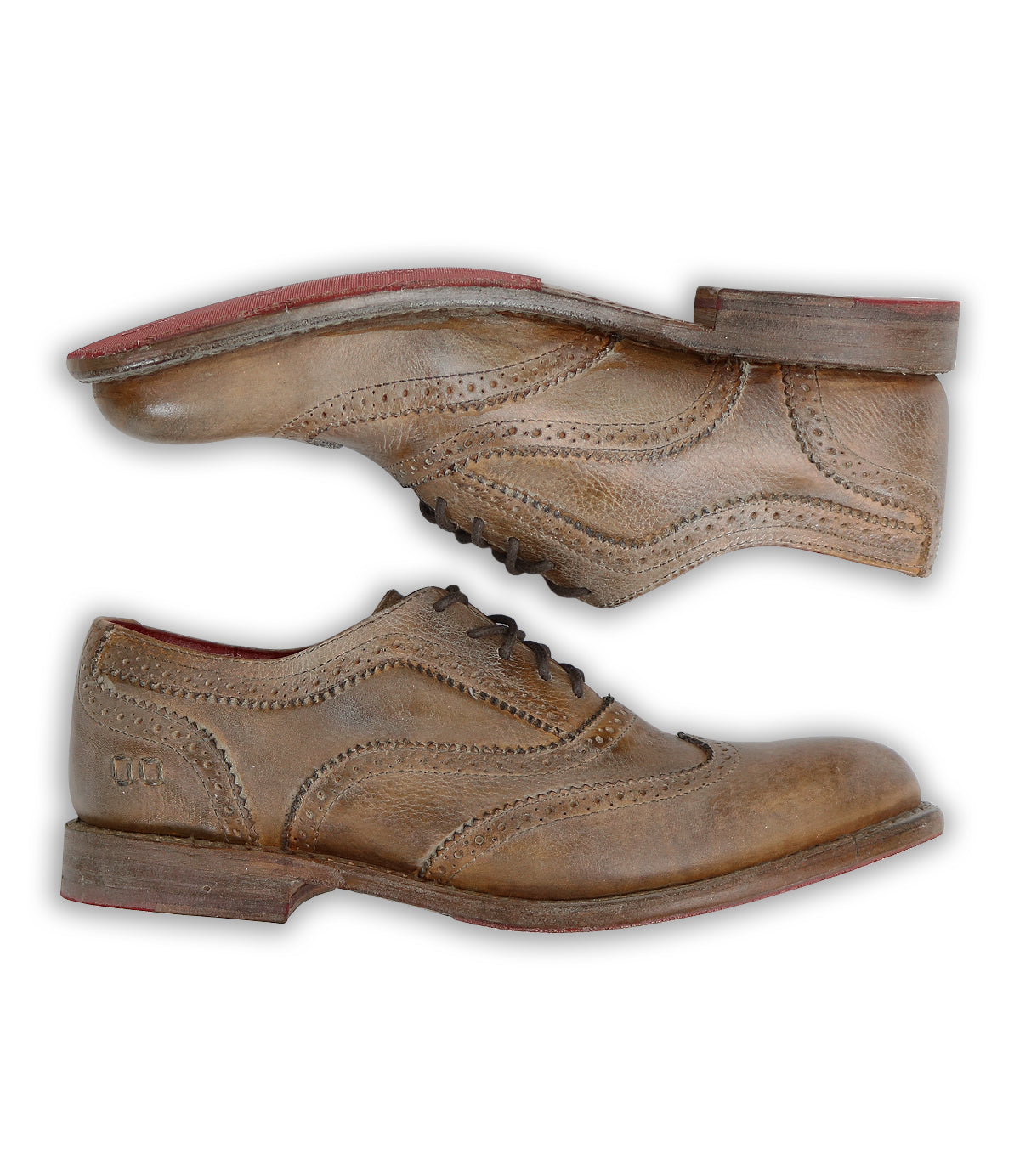 A pair of Bed Stu Lita shoes on a white background.