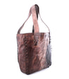 A brown leather Stevie tote bag by Bed Stu.