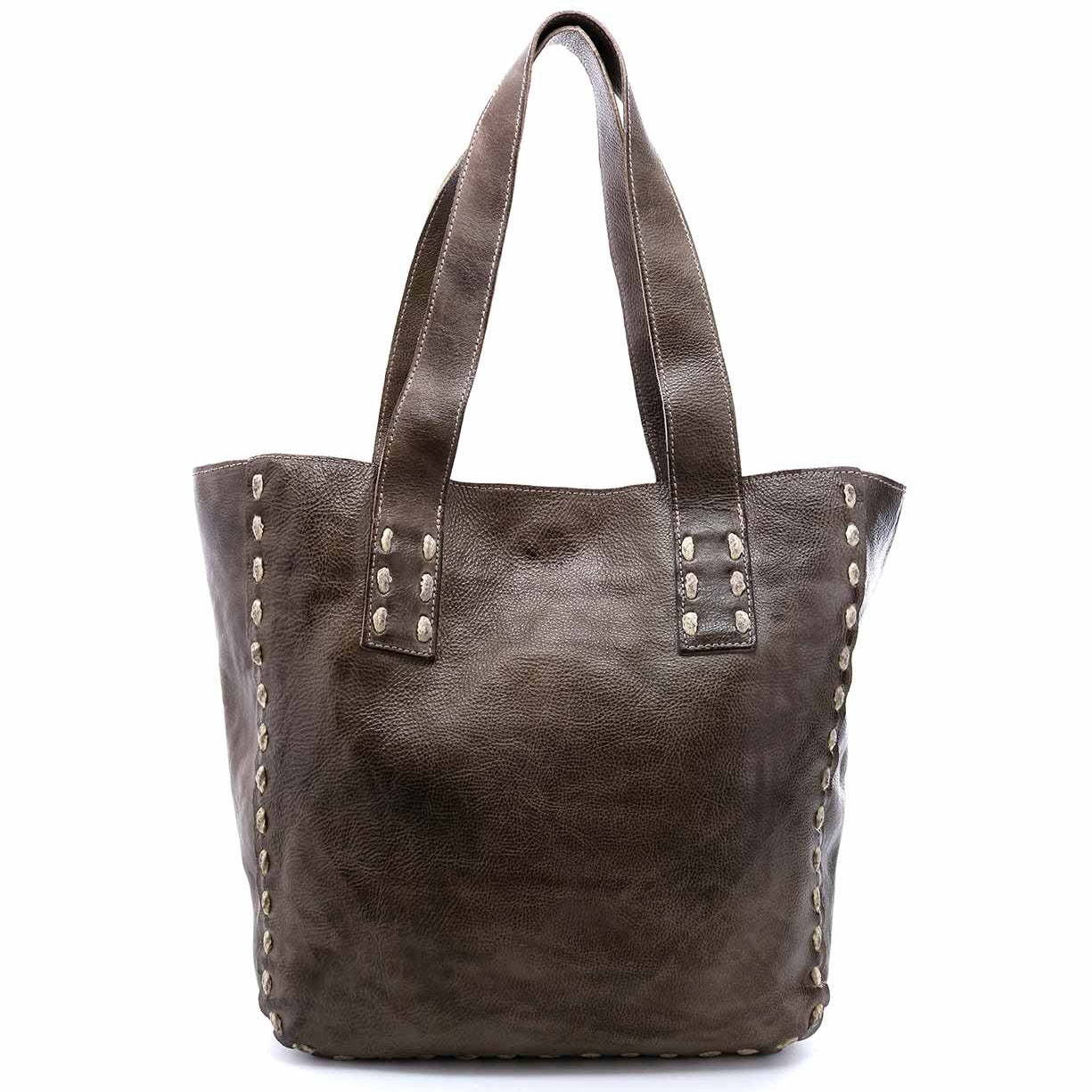 A Stevie brown leather tote bag by Bed Stu.