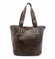 A Stevie brown leather tote bag by Bed Stu.