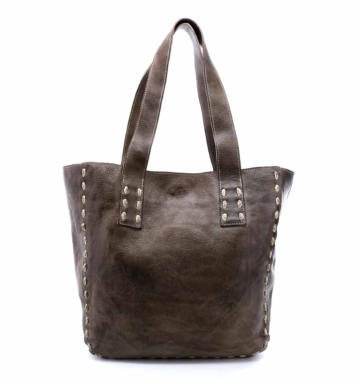 A Stevie brown leather tote bag by Bed Stu.