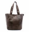 A Stevie brown leather tote bag by Bed Stu.