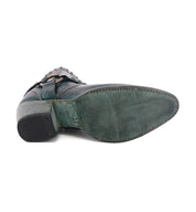 A pair of Bed Stu Tania shoes with a buckle on the side.