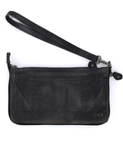 Bed Stu Templeton II black leather multi-functional clutch.
