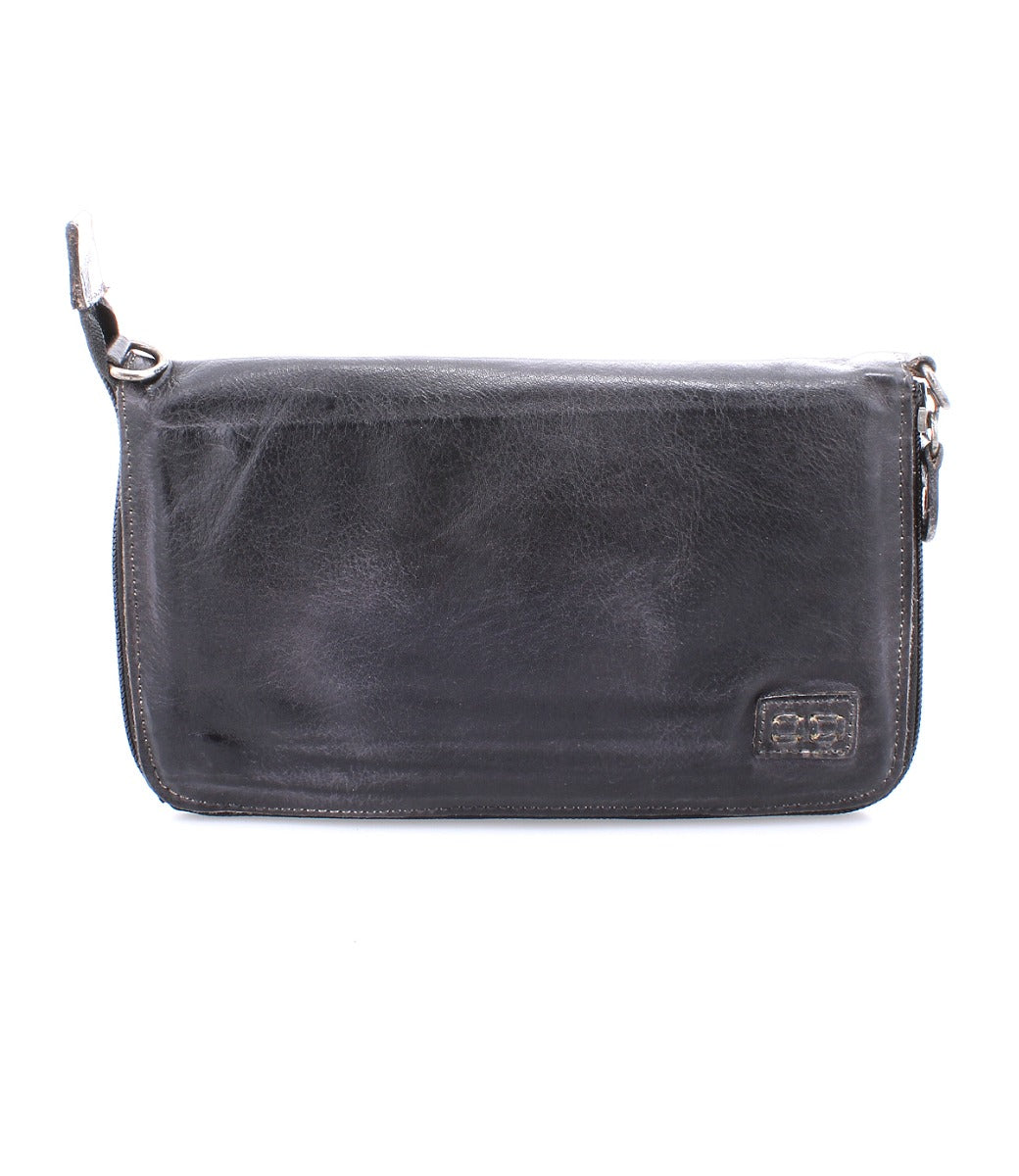 Bed Stu Templeton II black pure leather multi-functional clutch.