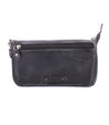 Bed Stu Templeton II black pure leather multi-functional clutch from Bed Stu.