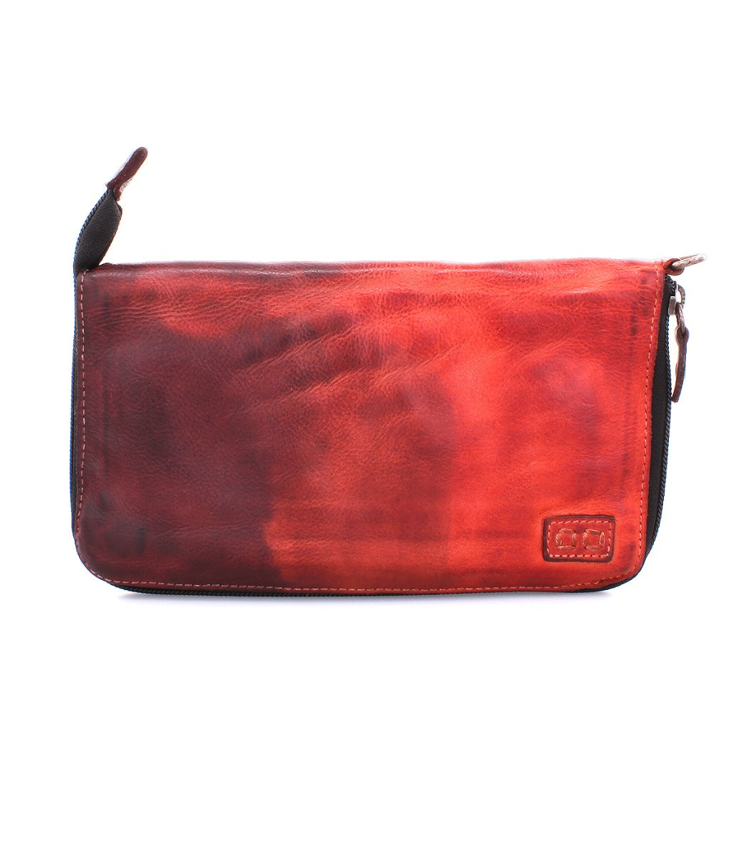 Bed Stu Templeton II red leather multi-functional pure leather clutch.