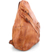 A Tommie leather backpack by Bed Stu on a white background.