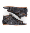 A pair of black Claire gladiator sandals with straps and buckles by Bed Stu.