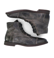 A pair of Bed Stu Leonardo boots on a white background.