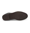 A pair of Bed Stu Leonardo men's brown leather shoes on a white background.