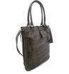 A brown leather tote bag with a shoulder strap called Mildred by Bed Stu.