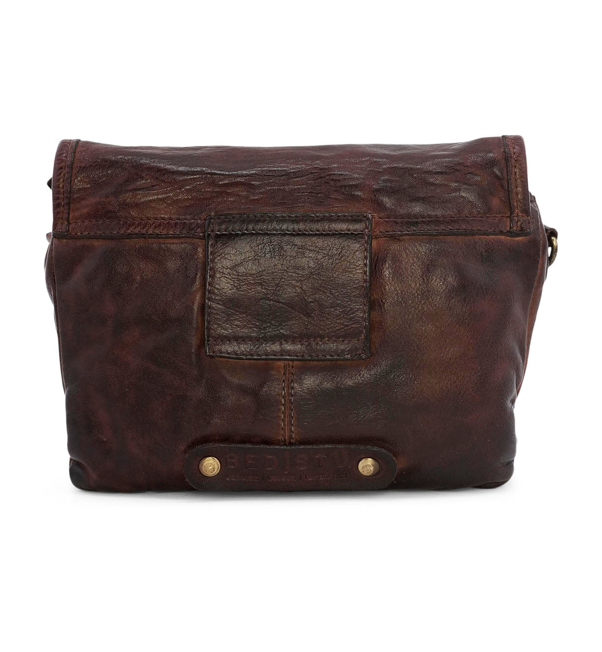 The Ziggy brown leather crossbody bag from Bed Stu.