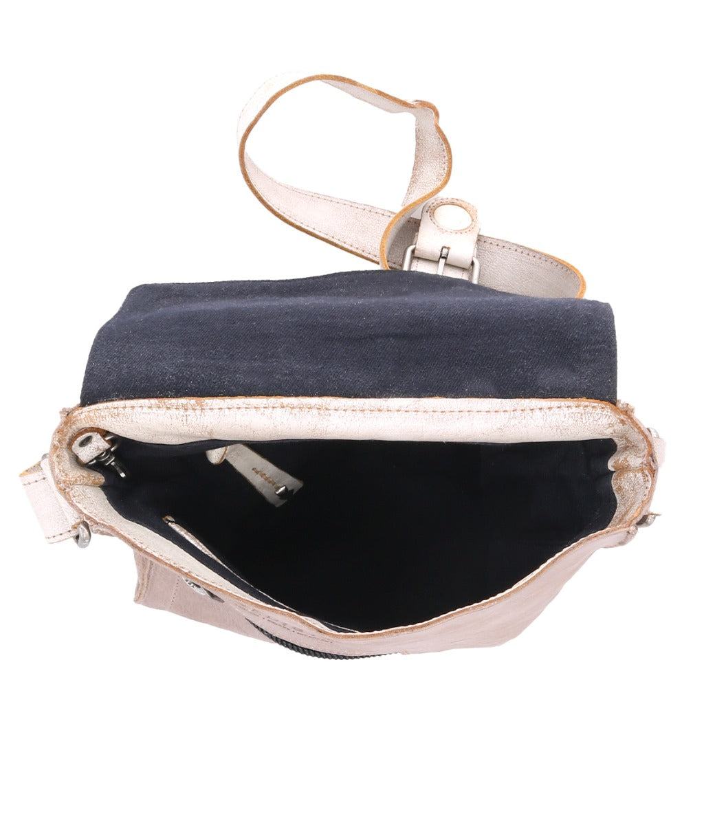 The inside of a Bed Stu Venice Beach bag.