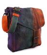 A colorful Venice Beach pure leather bag with an adjustable strap by Bed Stu.