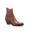 A women's tan leather Viscera Chelsea boot renowned for its sartorial elegance and durability, from the brand Bed Stu.