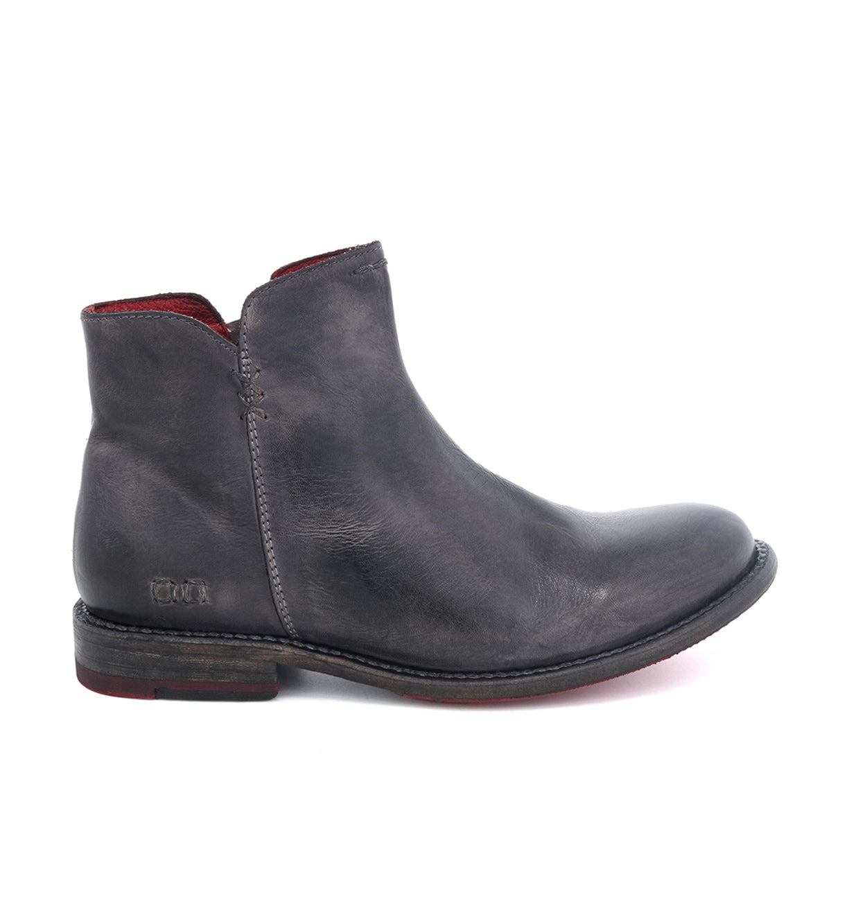 Women's Yurisa black leather chelsea boots from Bed Stu.