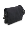 A black Ziggy messenger bag by Bed Stu on a white background.