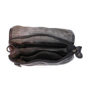 A Ziggy purse by Bed Stu with a zipper on it.