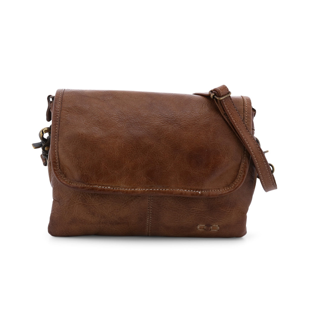 A Ziggy by Bed Stu brown leather cross body bag.
