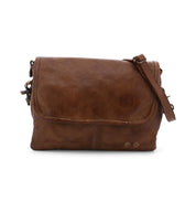 A Ziggy by Bed Stu brown leather cross body bag.