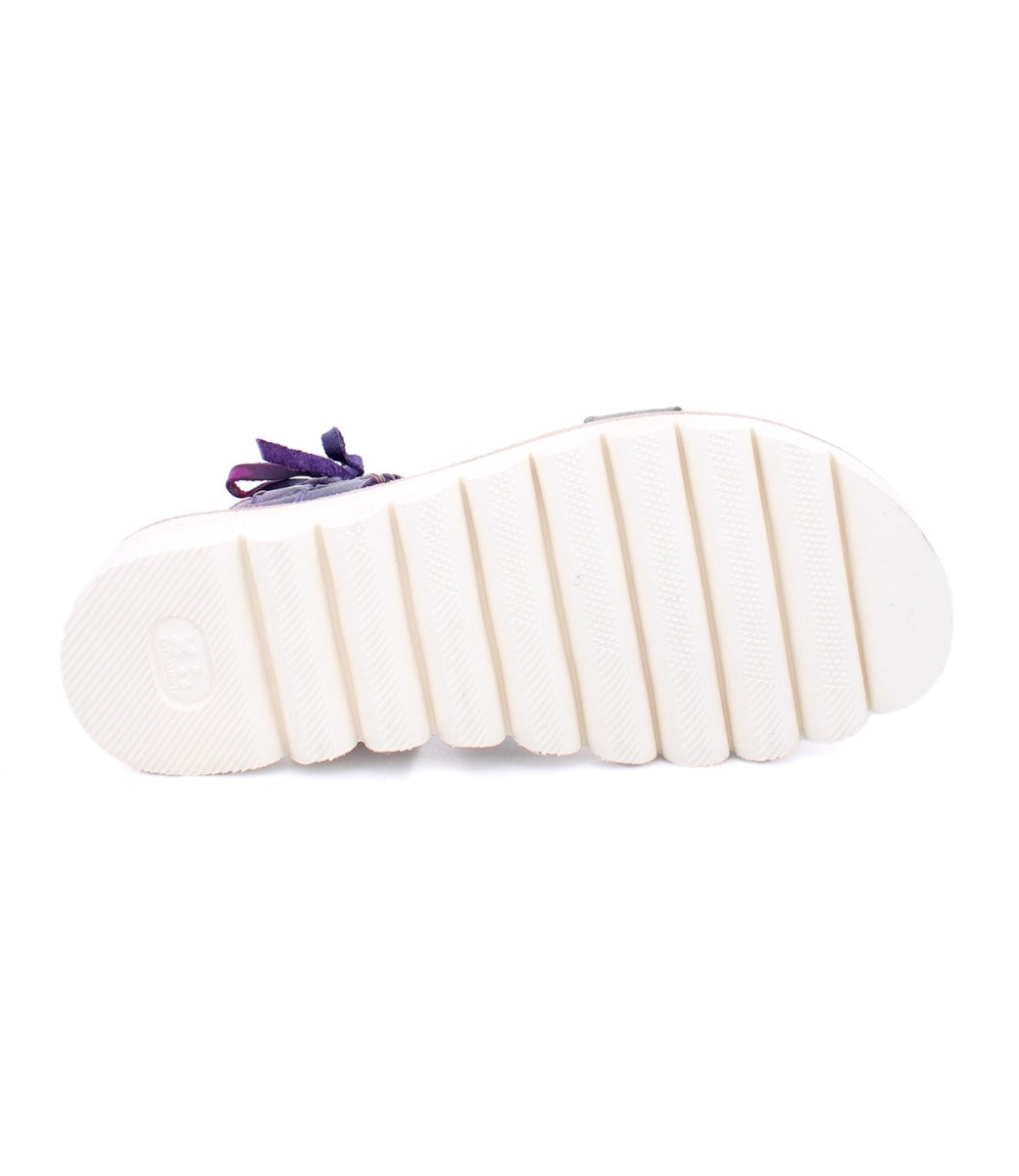 A pair of Zoe II sandals by Bed Stu on a white background.